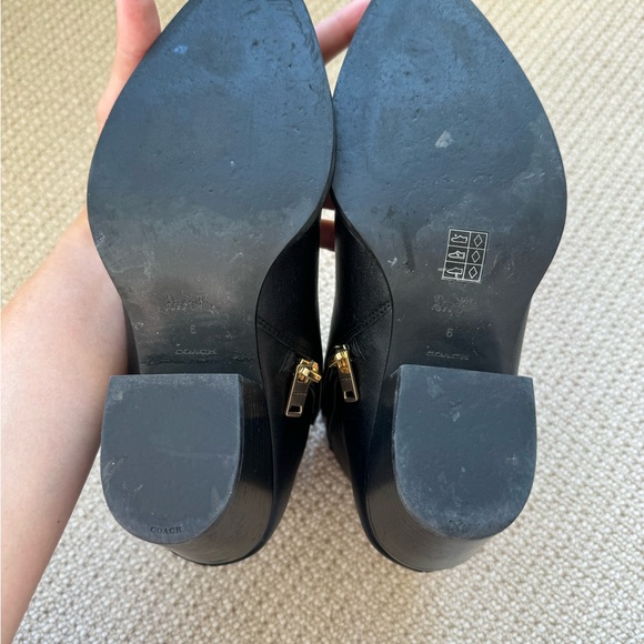 Coach Pacey Booties Black size 6 - Picture 7 of 10